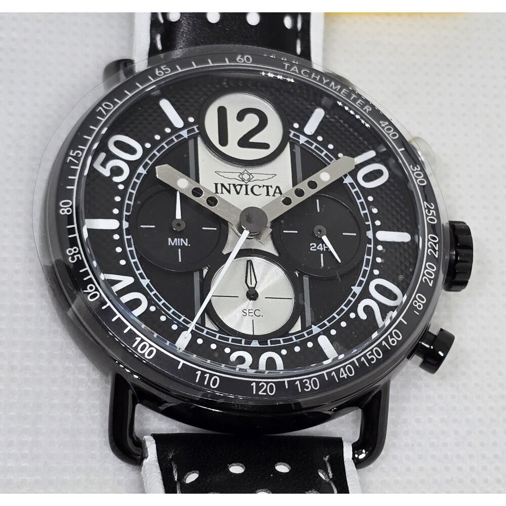 Invicta Racing Men's Watch 44mm White Black 50363 - Picture 3 of 8
